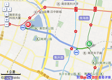 南京地铁3号线夫子庙站到南湖路坐几路公交（南京地铁南湖路站）