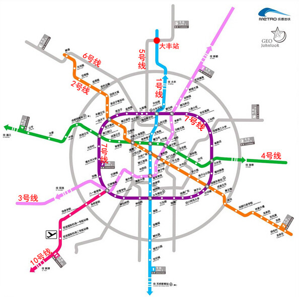 温江金马镇地铁七号线有哪些站点（成都地铁7号线金沙遗址站出口）