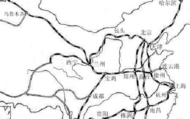 中国的铁路路线图（铁路侠）