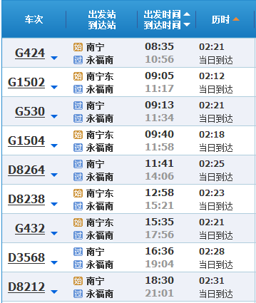 南宁到桂林高铁开通了吗价钱是多少（南宁至桂林高铁时刻表）