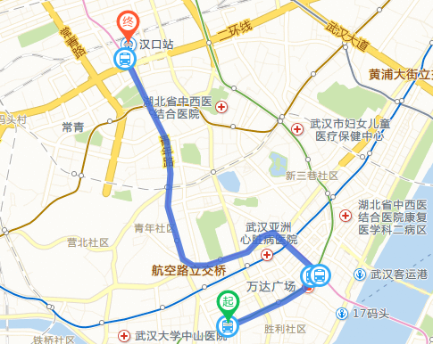 汉口火车站到武汉站坐几号线地铁（汉口火车站地铁图）