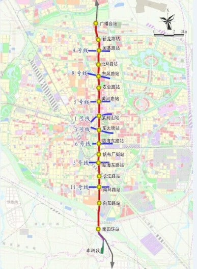 郑州地铁2号线运营时间（郑州地铁二号线开通时间）