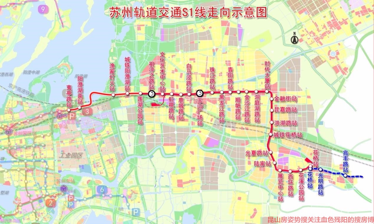 昆山未来地铁规划图（江苏昆山地铁建设规划）-第1张