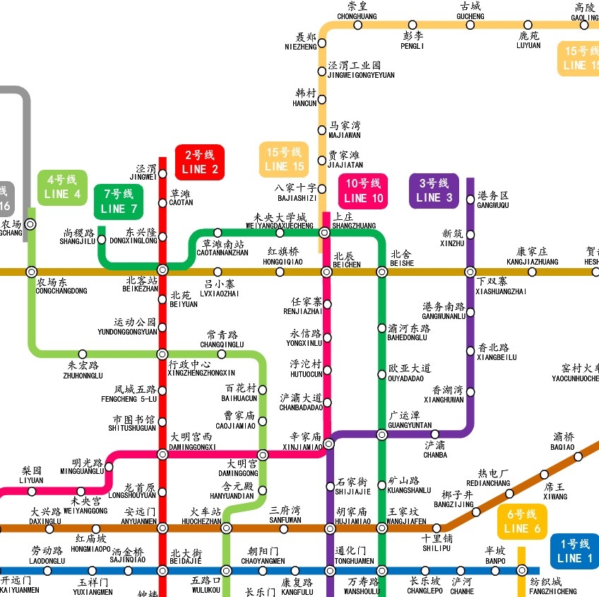 西安地铁3号线有那些站（西安三号线地铁线路图二期规划）