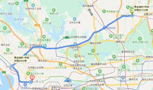 大新地铁站哪个出口到深圳西站比较近（南山大新地铁站）