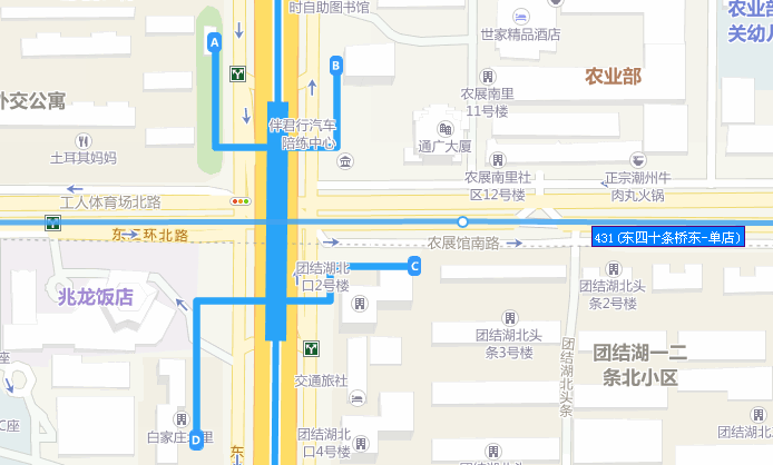 去北京三里屯坐地铁从团结湖出站应该从哪个口出来（团结湖地铁站出口）