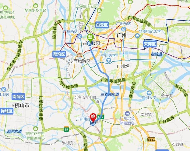 地铁站公园前到广州南站需要多长时间（公园前搭地铁广州南）
