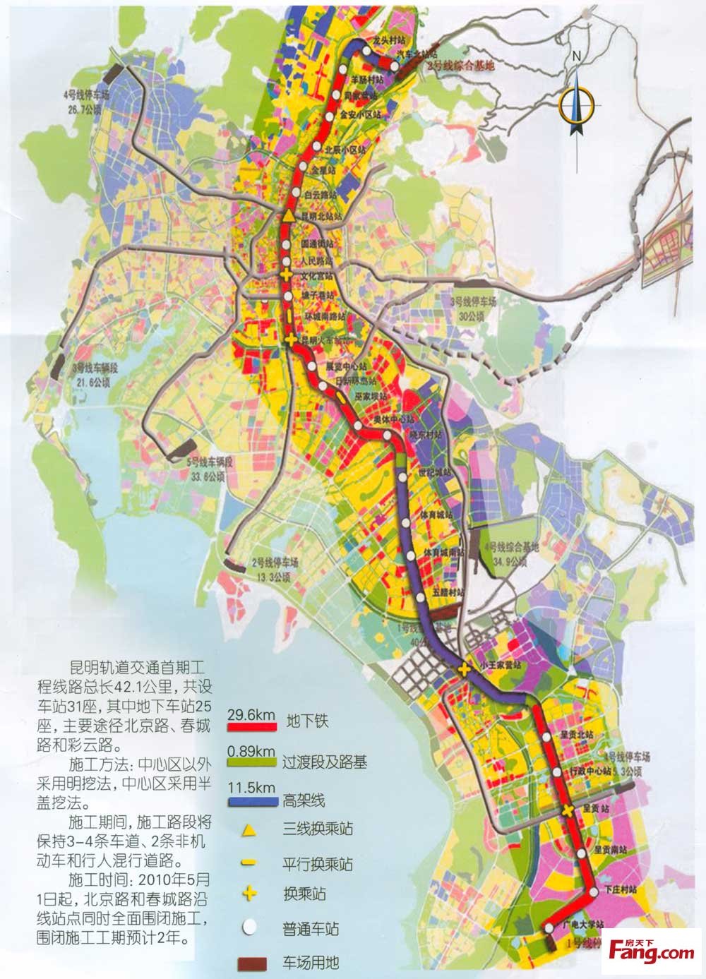 昆明轨道交通的远景规划（2020-2030）（昆明轨道交通车辆配件）