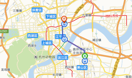 杭州地铁从朝阳站到建设三路站怎么走多少时间票价多少，杭州建设三路地铁站线路-第1张