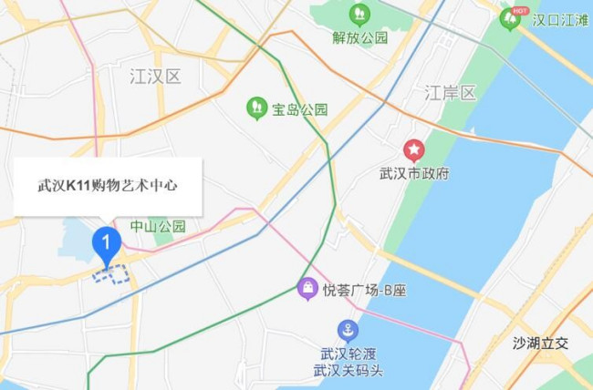 武汉地铁11号线关山大道站在k11有出口吗（k11广场地铁汉口）