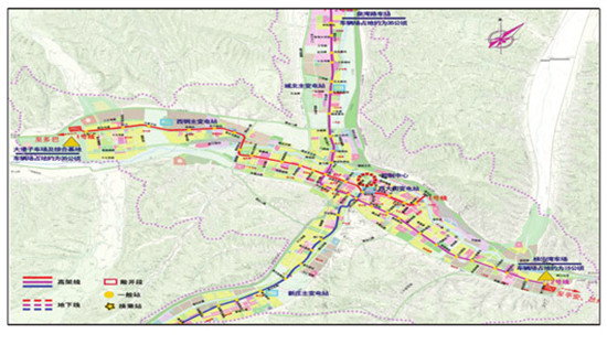 西宁轨道交通的总体规划（西宁地铁最新规划图）