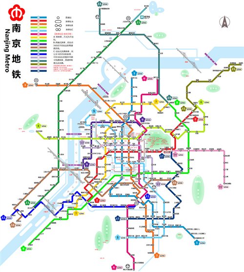 南京地铁4号线在手机地图上标注成规划中线路（南京地铁规划图）