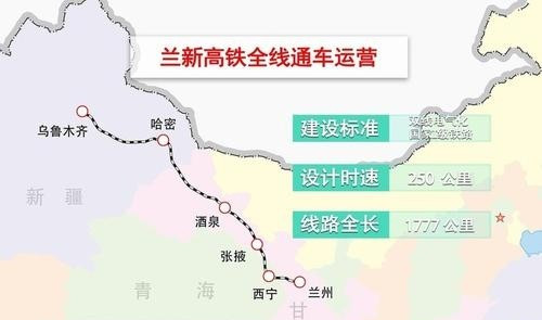 兰州到乌鲁木齐高铁开通运营 途径哪些站点（兰州到吐鲁番高铁）