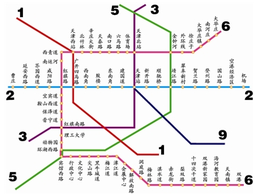 13号线地铁线路图（天津十三号地铁线路图）