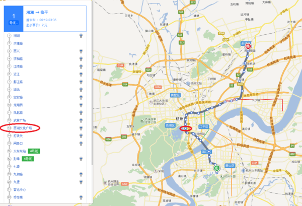 请问杭州地铁一号线经过哪几个有名的景点（杭州景点地铁可以到吗）
