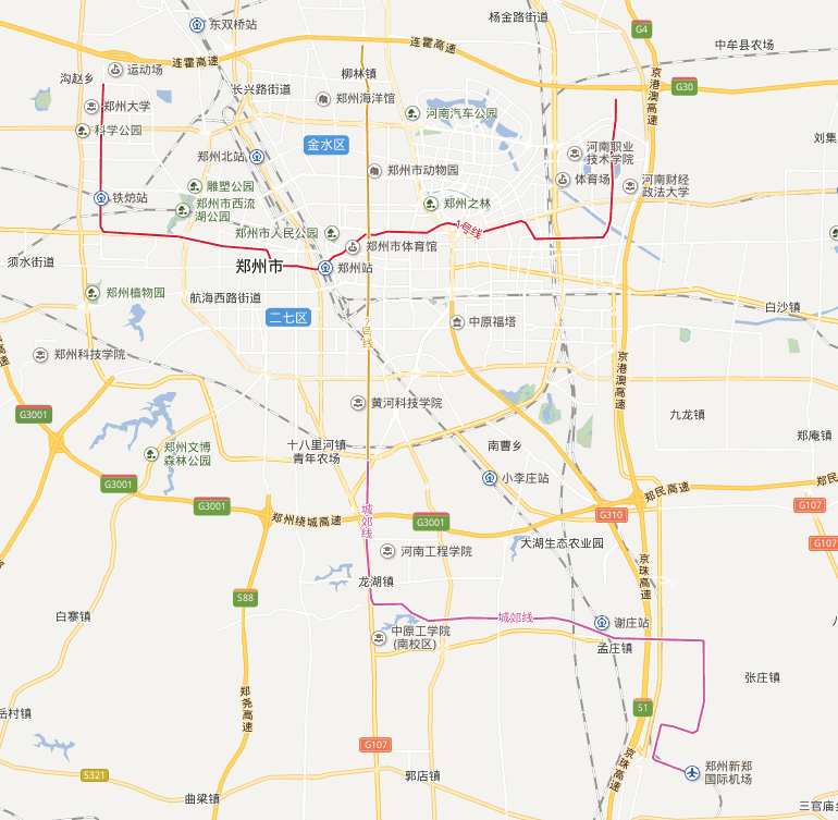 谁有郑州市地铁线路图〈就是地铁都经过哪些地方〉（郑州地铁有几条线路图）-第1张