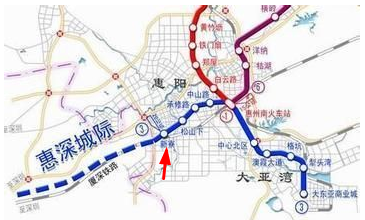 惠州已开通的轻轨有哪些（惠州规划地铁3号线各站）