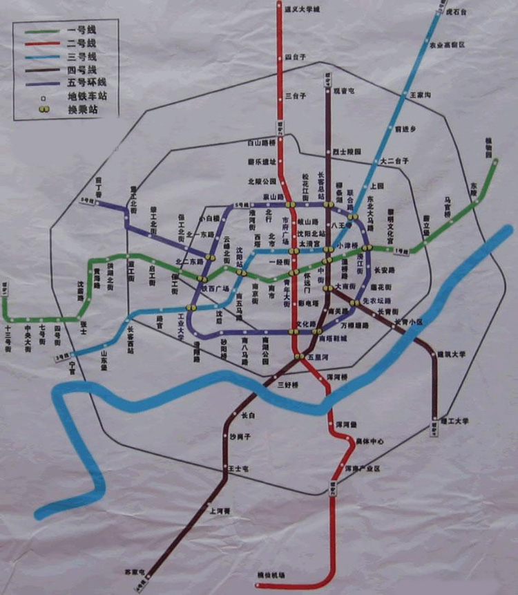 沈阳地铁的总体规划（地铁规划调研规划书）-第1张