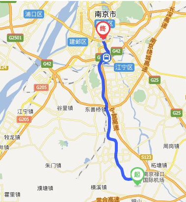 南京禄口机场到南京南站地铁要坐多久（南京机场到东山的地铁站）