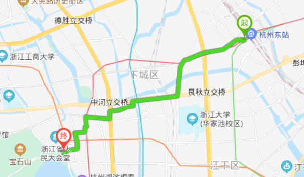 杭州东站去西湖地铁做几号线（杭州东到西湖地铁路线）