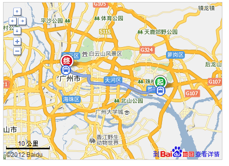 请问广州火车站到地铁站的路线（地铁到广州火车站）