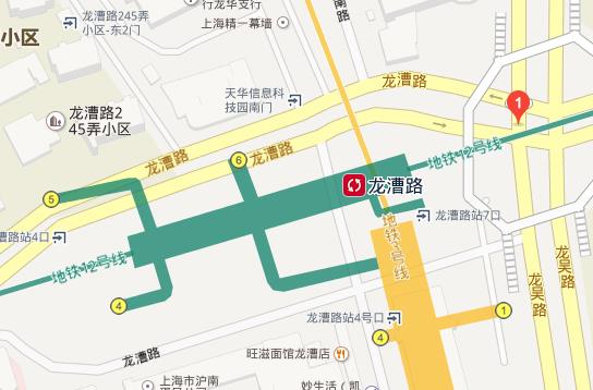 上海地铁一共几条线详细（上海地铁龙漕路换乘出口图）