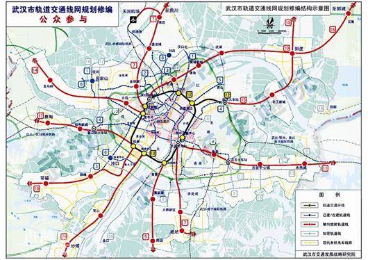 武汉地铁线路图（汉南地铁26号线路图）