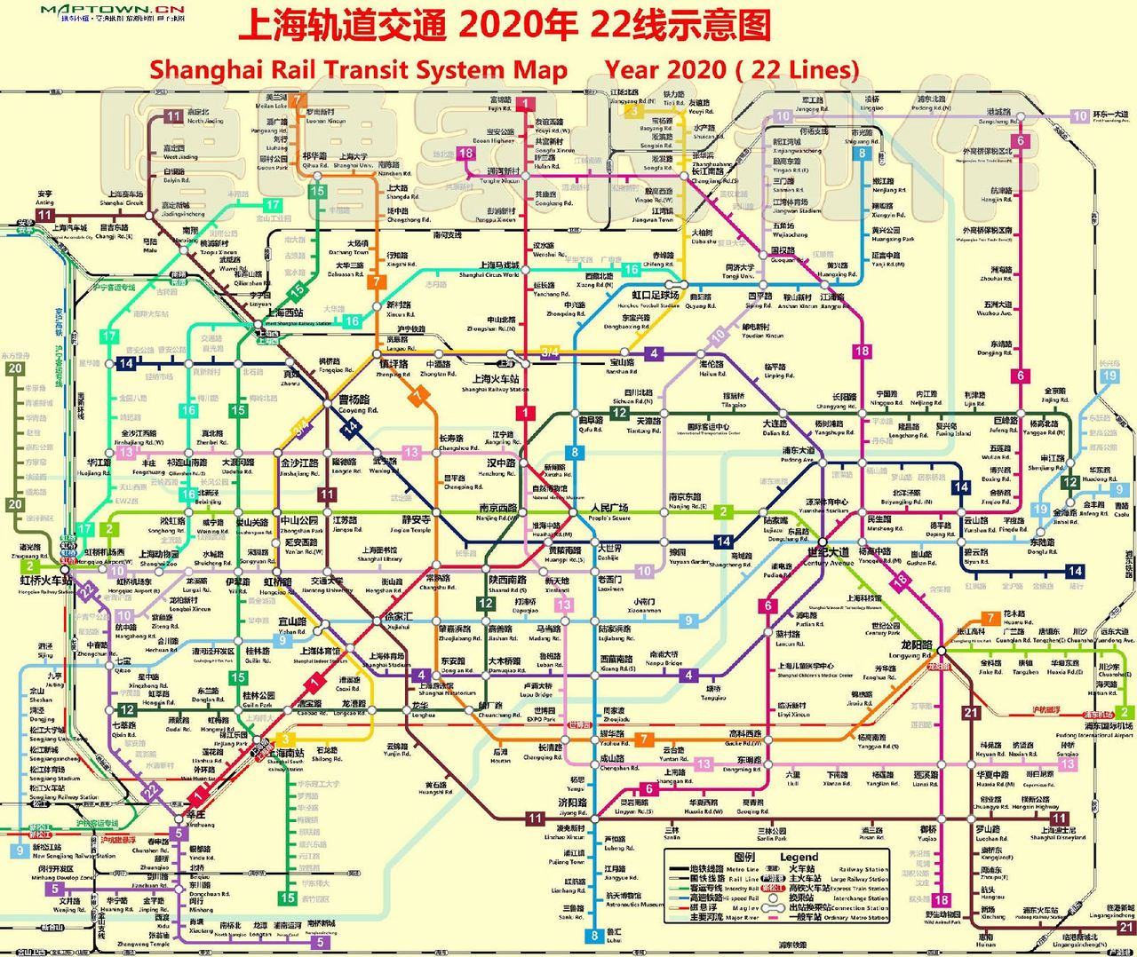 上海地铁线路图最新（上海新版地铁线路图）