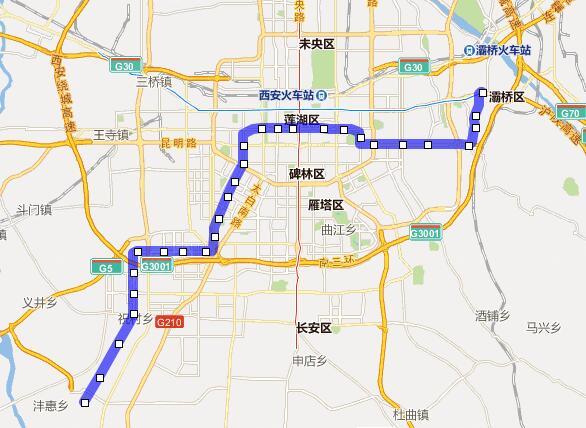 西安一共有几条地铁（西安6号线地铁线路图）