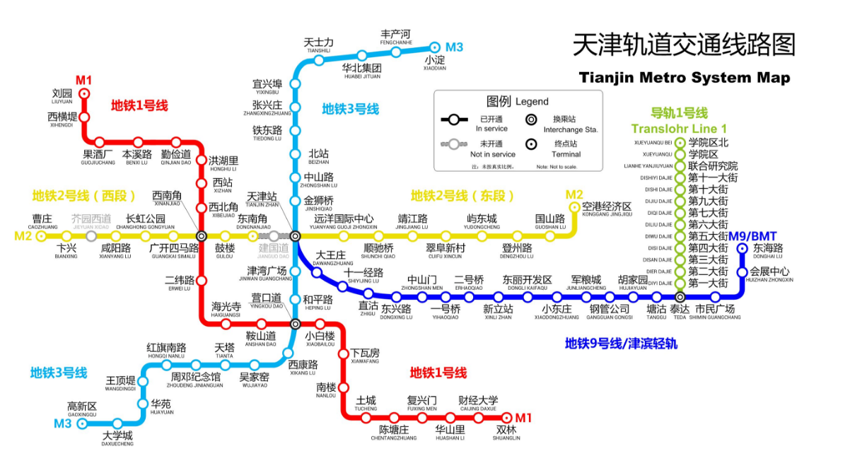 天津站坐地铁3号线到南站需要多少时间（天津地铁去天津南）