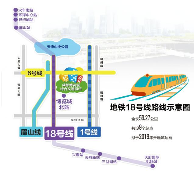 成都地铁总体规划图（成都二仙桥地铁最新规划）