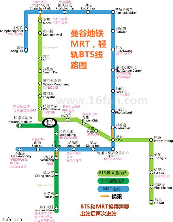 谁知道迪拜地铁所有站名要中文哦最好附上旁边的景点谢谢（泰国地铁线路中文景点图）