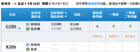 青州市站到北京南站高铁有几点的（青州到北京高铁时刻表）