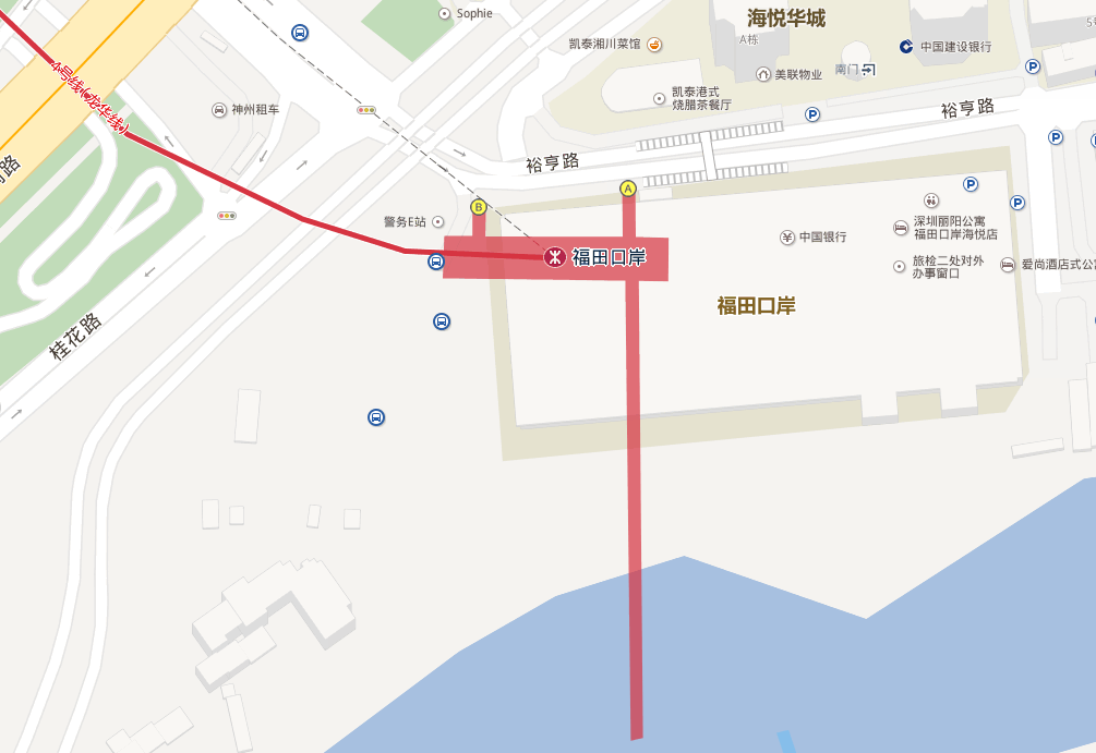从深圳地铁11号线福田站到福田高铁站有多远走路还是要坐车应该从哪个出口出离高铁站近（深圳地铁福田的出路口）
