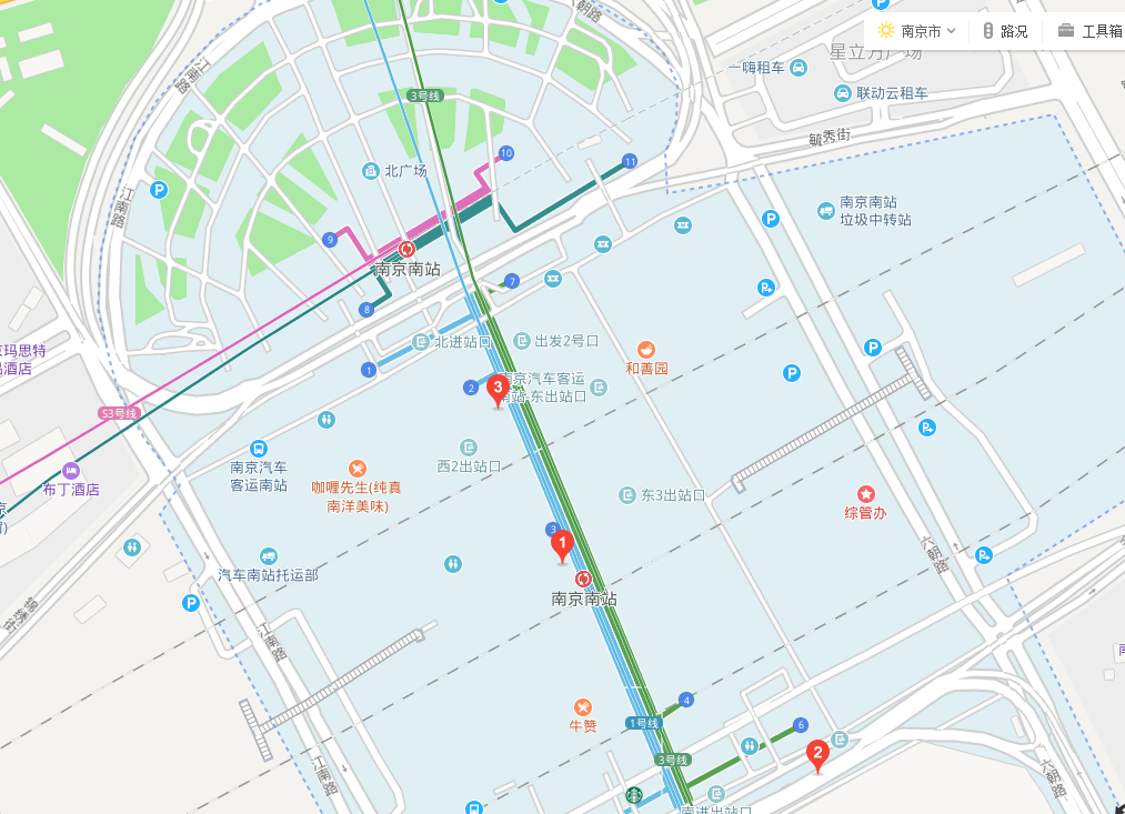 地铁到达南京南站下车后从几号出口出去可以买到达机场大巴的票呢（南京南站接站地铁几号出口出）