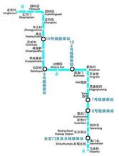 北京的地铁四号线与地铁四号大兴线是一回事吗（北京地铁4号线模型）