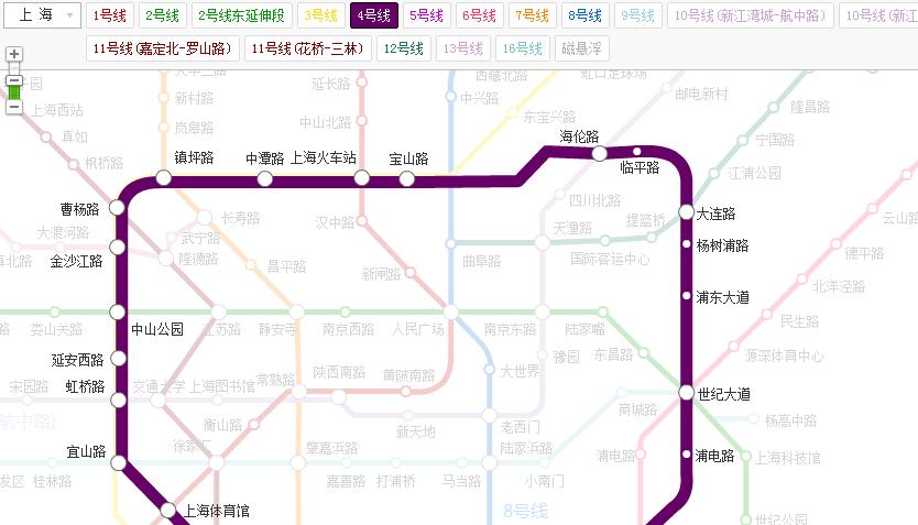 上海火车站几号地铁能到（地铁几号线可以到上海火车站）