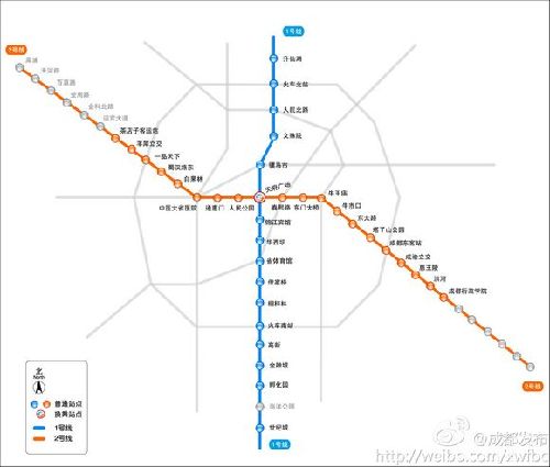 成都地铁12号路向规划图（2成都地铁远景规划）