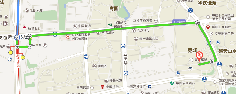 长沙开福区CFC复兴时代最近的地铁站是哪个（cfc富兴时代广场地铁）