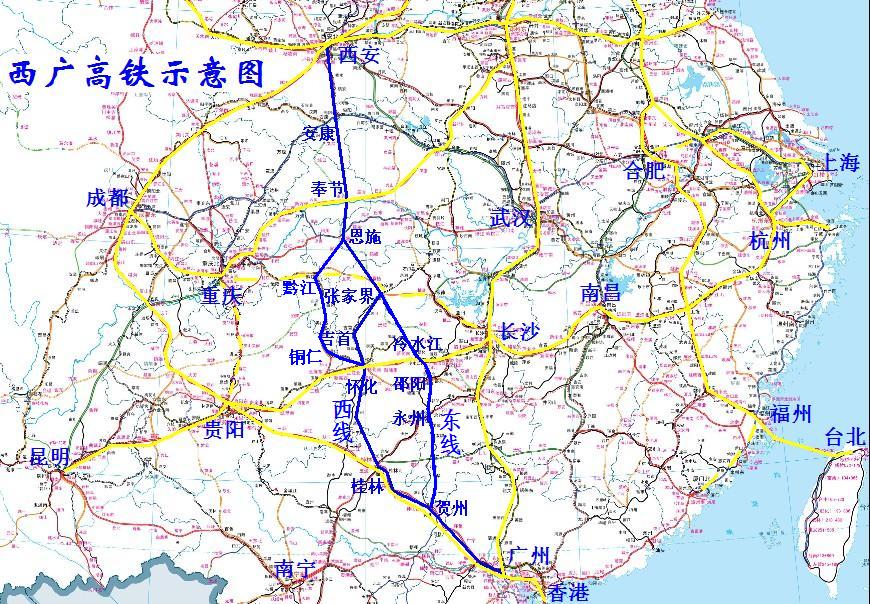 高速铁路在中国都有哪些线路（济茂铁路）