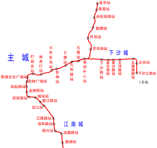 杭州东站去西湖地铁做几号线（几号地铁湖滨广场）
