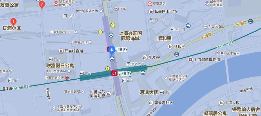 上海天潼路地铁十号线可以直接到虹桥火车站吗（上海天潼路地铁站）