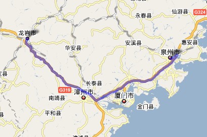 杭广高速铁路的线路走向（龙岩轨道交通规划图）