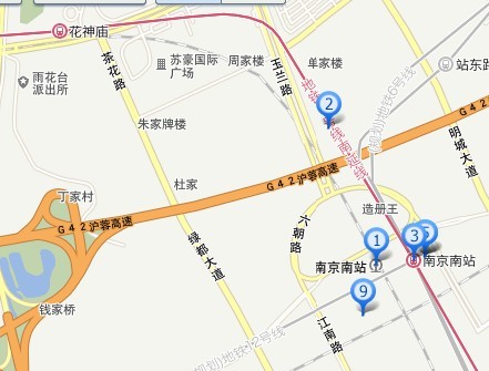 南京南站有几号线地铁（南京南站地铁站全景）