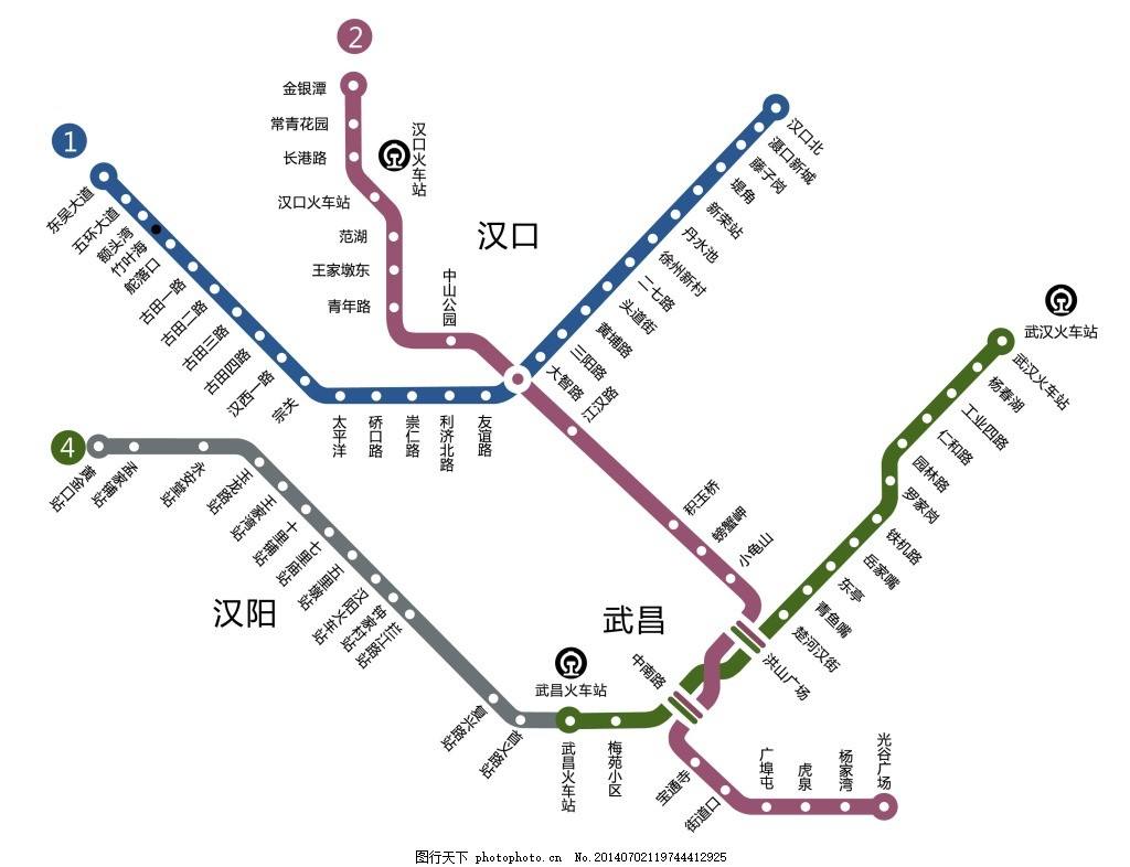 武汉地铁线路图（武汉地铁路线图）
