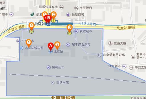 坐地铁2号线到北京站从哪个地铁口直接可以进站（北京地铁二号线到火车站吗）