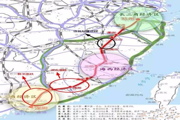 湖南将要建设的一条高铁线长多少呢何时建成（渝长厦铁路）