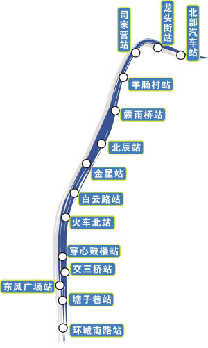 昆明地铁2号线全部站点（昆明地铁2号线末班时间表）