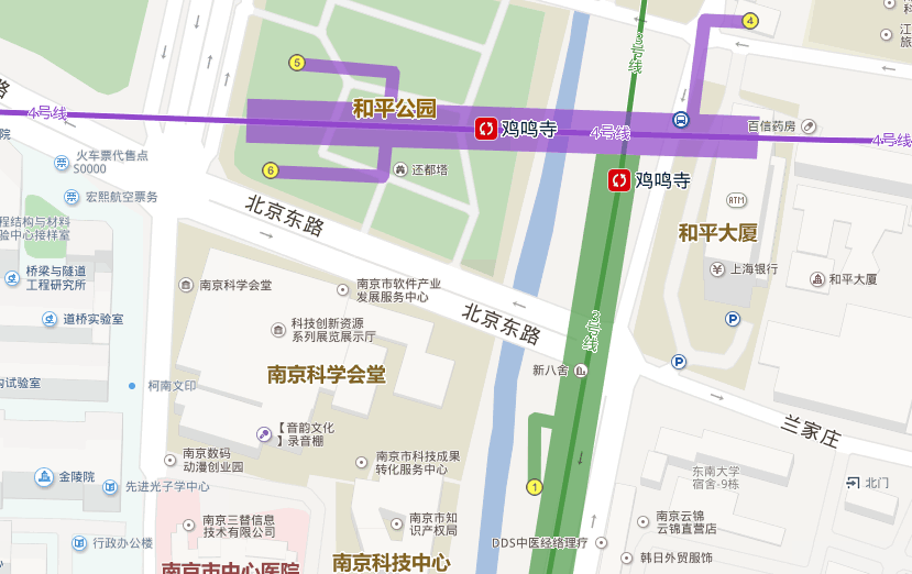 南京地铁4号线仃靠各站（南京地铁四号线颜色）