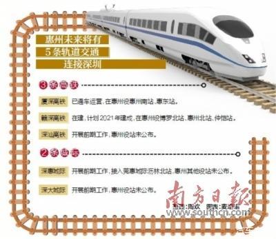 深圳地铁16号线的惠州段和惠州地铁1号线有何区别（深圳龙岗惠州地铁规划）